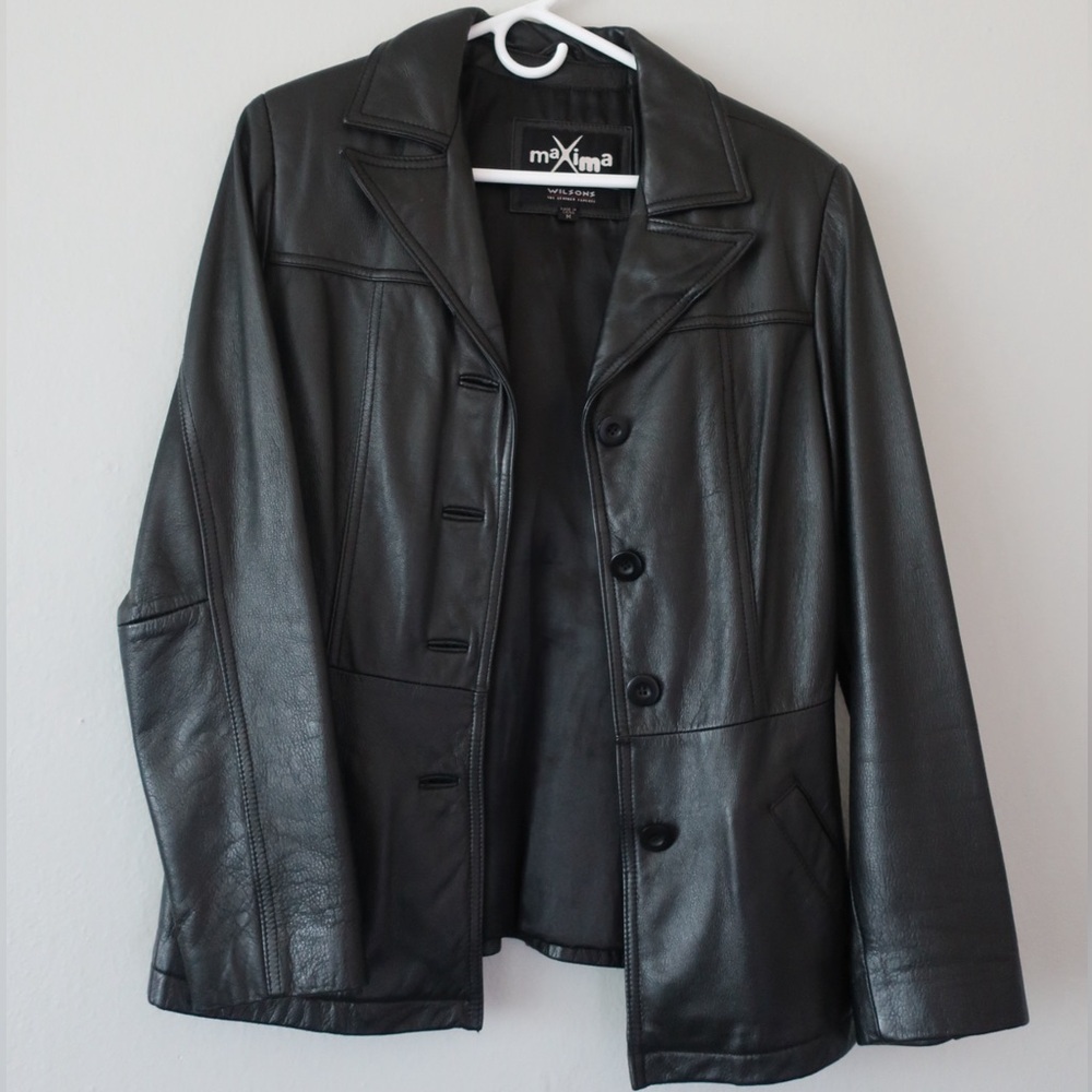Wilson’s Leather Maxima Women’s Blazer Jacket